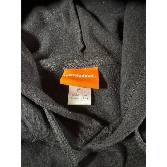 Nickelodeon‎ Rugrats Reptar Hoodie Pullover Sweatshirt Black Size M Medium 90’s - Picture 5 of 9